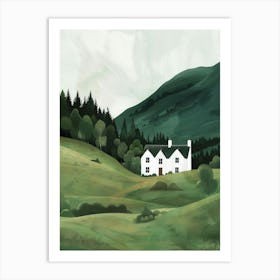 House In The Countryside 2 Art Print