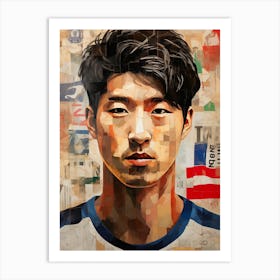 Son Heung Min (2) Art Print