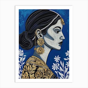 Indian Woman 4 Art Print