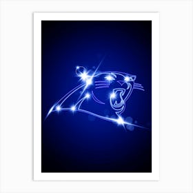 Carolina Panthers 1 Art Print