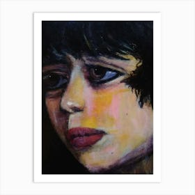 Portrait Of A Girl 1 Art Print