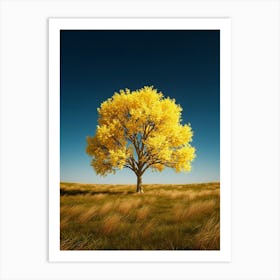 Yellow Tree Affiche