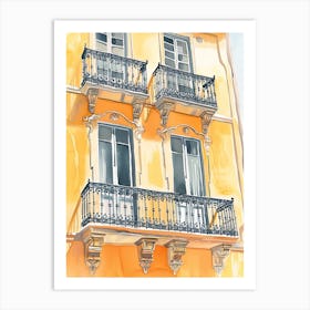 Granada Europe Travel Architecture 1 Art Print