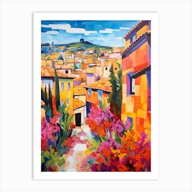 Granada Spain 3 Fauvist Painting Art Print
