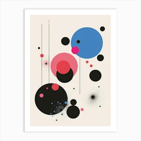 Abstract Circles 55 Art Print