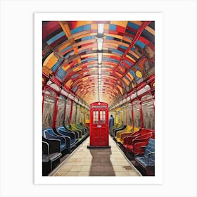 London Underground 3 Art Print
