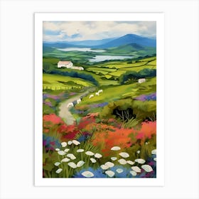 Irish Countryside Art Print