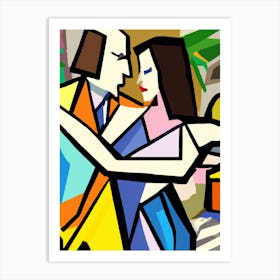 Dancing Couple Art Print