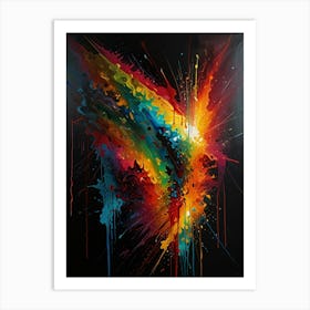 Abstract Painting 118 Art Print