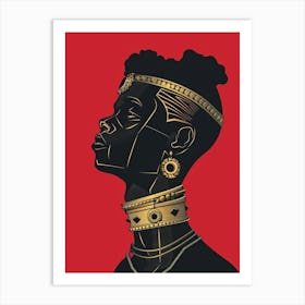 African Woman 67 Art Print