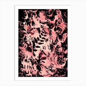 Pink Chaos 1 Art Print