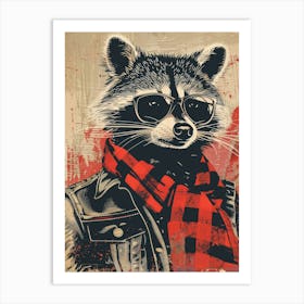 Raccoon 3 Art Print