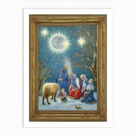 Nativity Scene 29 Art Print