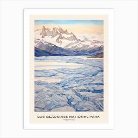 Los Glaciares National Park Argentina 1 Poster Art Print