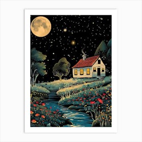 Night In The Country Art Print