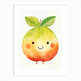 Friendly Kids Guava Art Print