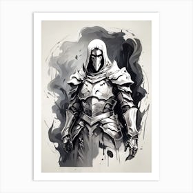 Ghost Knight Art Print