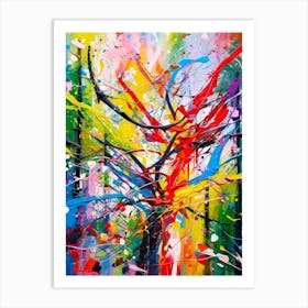 Jackson Acrylic Chaotic Energy Art Print