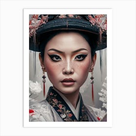 Chinese Woman 1 Art Print