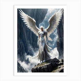 Angel Of The Sky Art Print