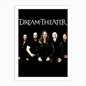 dream theater metal band music 2 Art Print