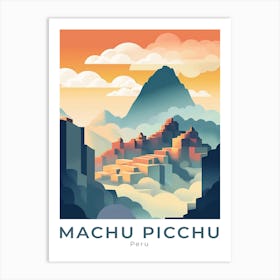 Peru Machu Picchu Travel 1 Art Print