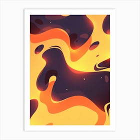 Abstract Wallpaper 3 Art Print