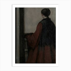 Portrait Of A Lady Art Print