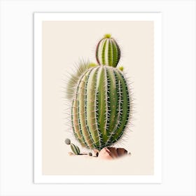 Parodia Cactus Marker Art 1 Art Print