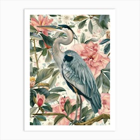 Blue Heron 6 Art Print