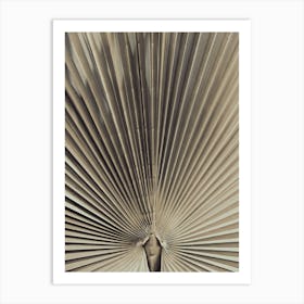 Palm Leaf Gold_2192467 Art Print