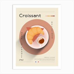 Croissant 1 Art Print