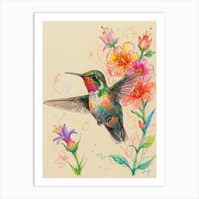 Hummingbird 25 Art Print