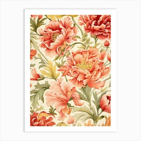 Floral Pattern 58 Art Print