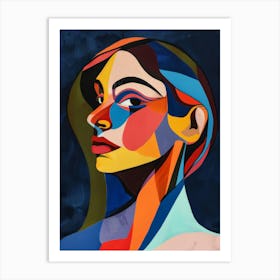 Portrait Of A Woman 90 Art Print