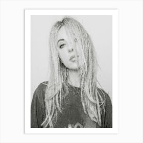 Alison Wonderland Dj Art Print