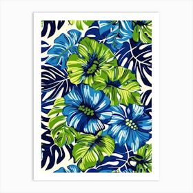 Tropical Flowers 16 Art Print