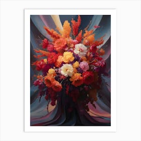 Flowers In A Vase 84 Art Print