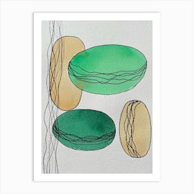 Macarons Art Print