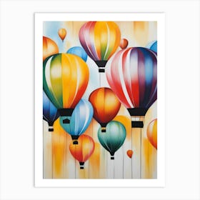 Hot Air Balloons 1 Art Print