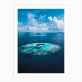 Island In The Middle Of The Ocean 5 Art Print