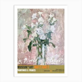 A World Of Flowers, Van Gogh Exhibition Freesia 3 Art Print