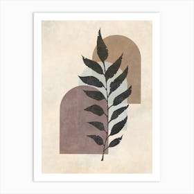 Leaf Print Art Print