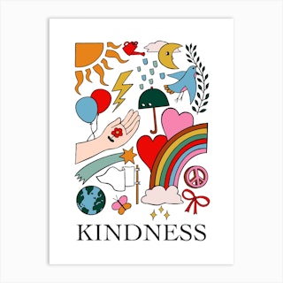 Kindness Art Print