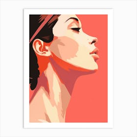 Portrait Of A Woman 55 Art Print