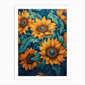 Sunflowers 51 Art Print