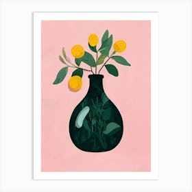 Flowers In A Vase 45 Art Print