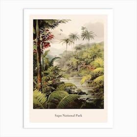 Sapo National Park Art Print