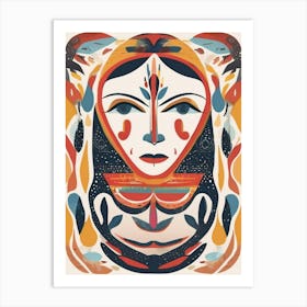 Face Of A Woman 3 Art Print