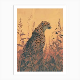 Cheetah 26 Art Print